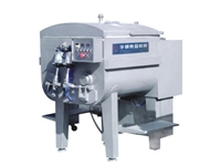 Vacuum stuffing mix machine